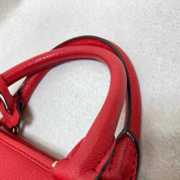 2101217713559 7 Loewe Amazona 28 Goatskin Leather Handbag Red