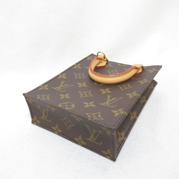 2101217714617 5 Louis Vuitton Petite Sac Plat 2way Shoulder Bag Monogram Brown