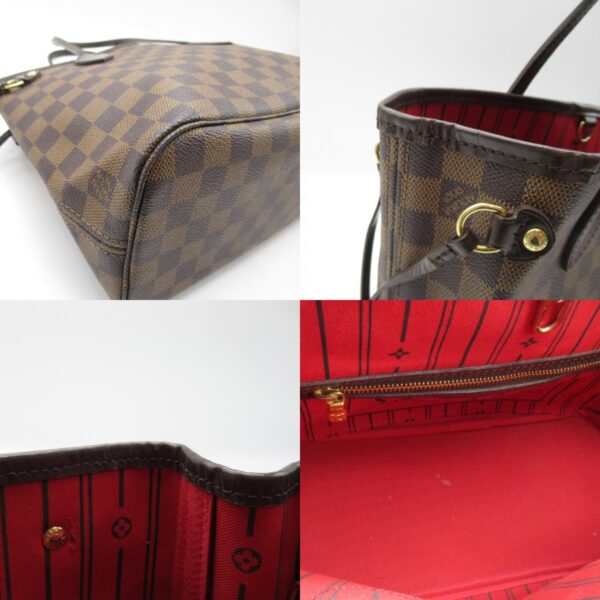 2101217745147 8c Louis Vuitton Neverfull Tote Bag Damier Brown