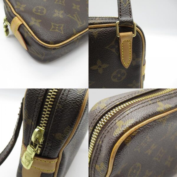 2101217746267 8c Louis Vuitton Pochette Marly Bandouliere Shoulder Bag Brown