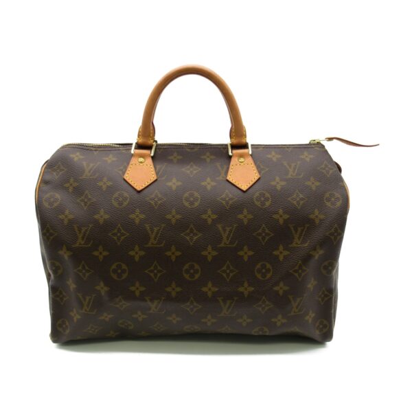 2101217746564 1 Louis Vuitton Speedy 35 Handbag Monogram Brown