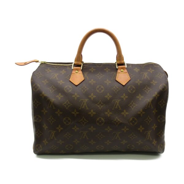 2101217746564 3 Louis Vuitton Speedy 35 Handbag Monogram Brown