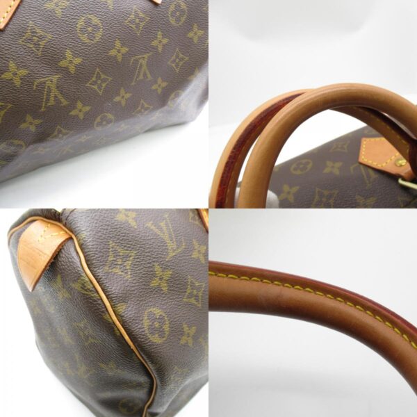 2101217746564 7c Louis Vuitton Speedy 35 Handbag Monogram Brown