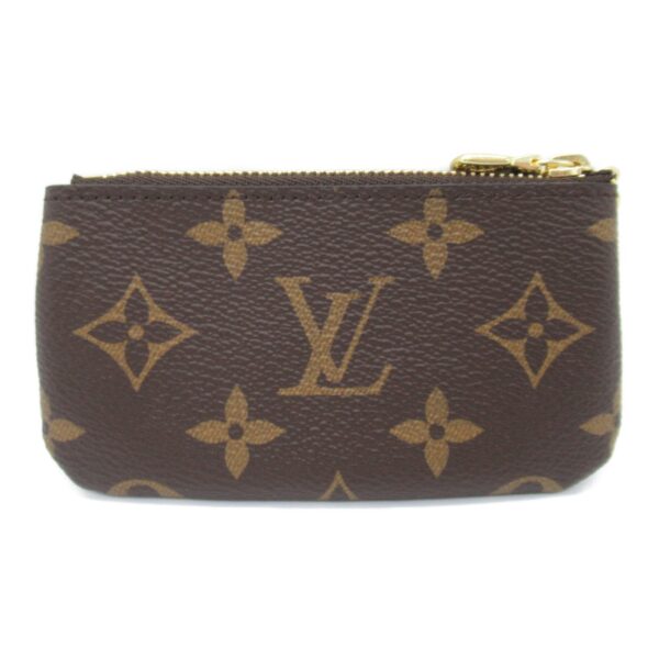 2101217746618 4 LOUIS VUITTON Pochette Cle Key Case Monogram Bag Brown