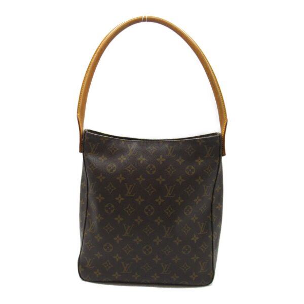 2101217747714 3 Louis Vuitton Looping Shoulder Bag Monogram Brown