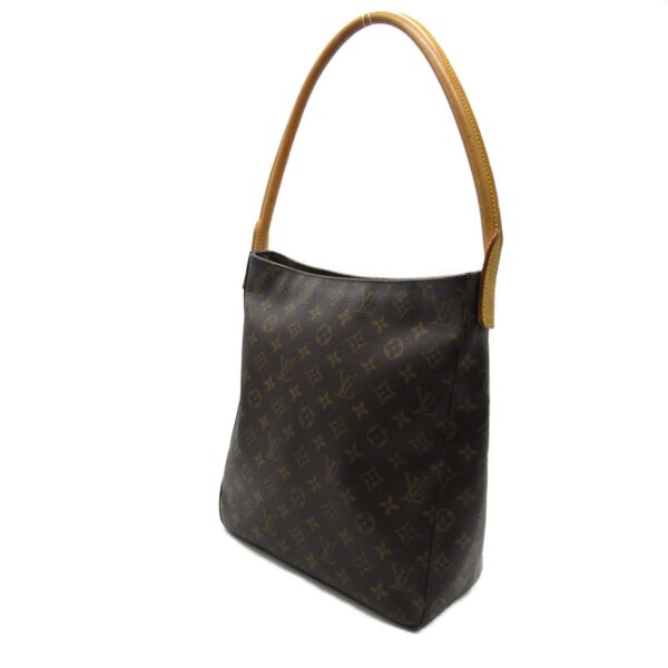 2101217747714 4 Louis Vuitton Looping Shoulder Bag Monogram Brown