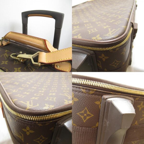 2101217747813 10c LOUIS VUITTON Pegas 55 Carry Bag Monogram Brown