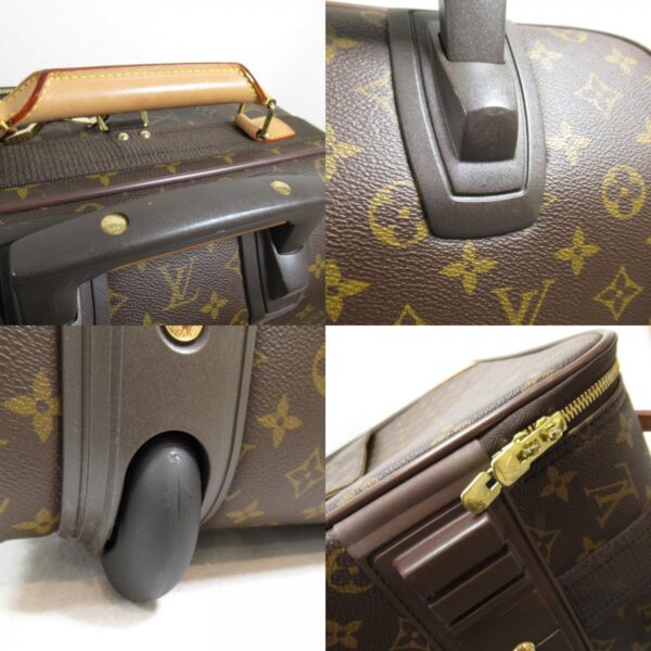 2101217747813 11c LOUIS VUITTON Pegas 55 Carry Bag Monogram Brown