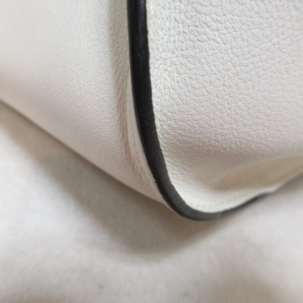 2101217748018 7 Loewe Hammock Small Leather Shoulder Bag White Gray