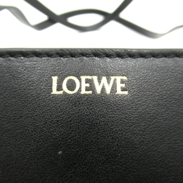 2101217749961 8 Loewe Calf Leather Shoulder Bag Black