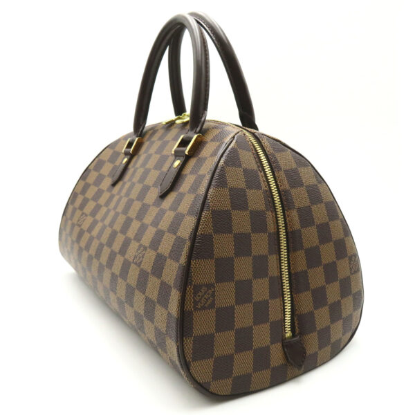 2101217751803 3 Louis Vuitton Rivera MM Handbag Damier Brown