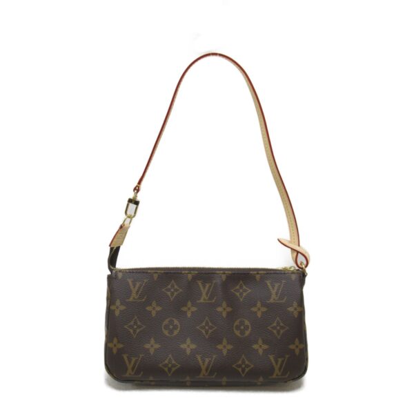 2101217760584 3 Louis Vuitton Pochette Accessoire Pouch Monogram Brown