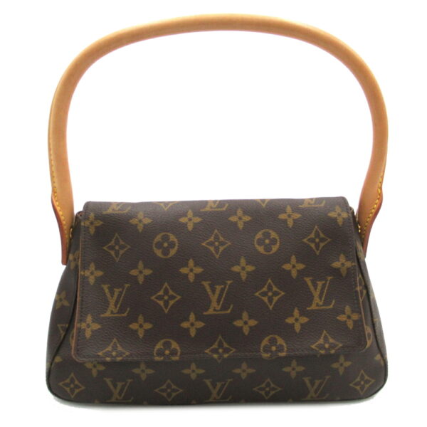 2101217760591 1 Louis Vuitton Mini Looping Shoulder Bag Monogram Brown