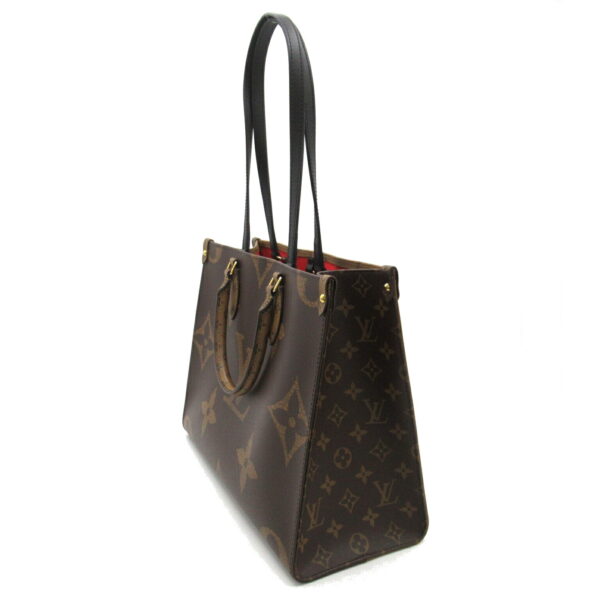 2101217760805 4 Louis Vuitton On the Go MM Tote Bag Monogram Giant Brown