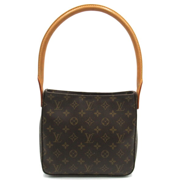 2101217760843 1 Louis Vuitton Looping MM Shoulder Bag Monogram Brown