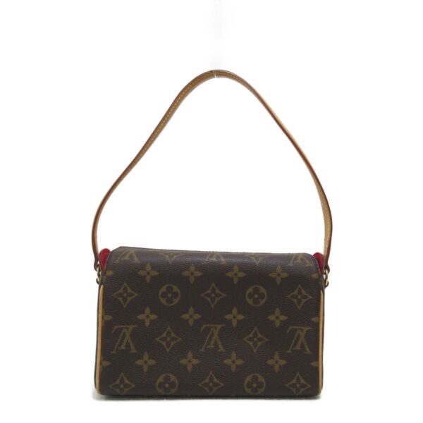 2101217760942 3 Louis Vuitton Recital Handbag Monogram Brown