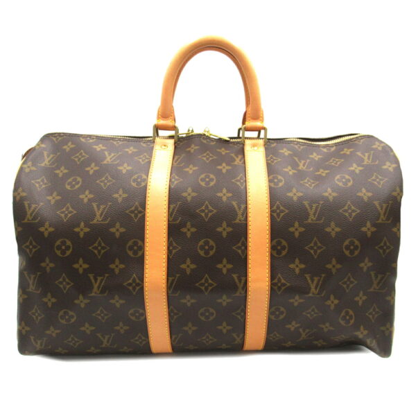 2101217760959 1 Louis Vuitton Keepall 45 Bag Monogram Brown