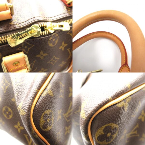 2101217760959 10c Louis Vuitton Keepall 45 Bag Monogram Brown