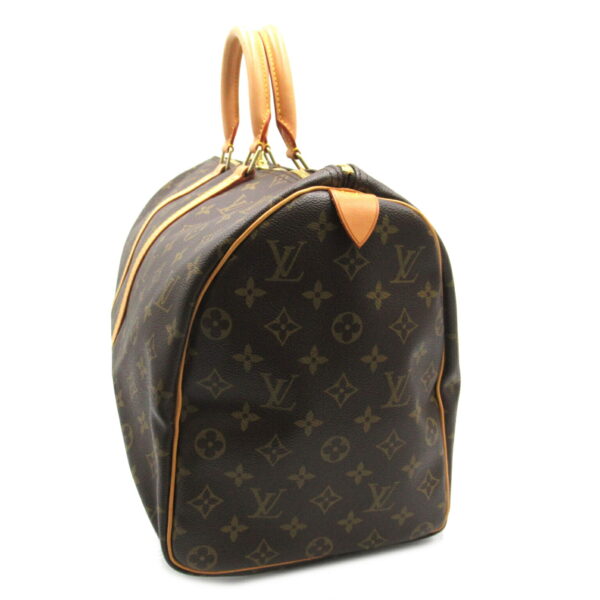 2101217760959 3 Louis Vuitton Keepall 45 Bag Monogram Brown