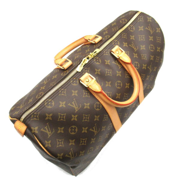 2101217760959 4 Louis Vuitton Keepall 45 Bag Monogram Brown