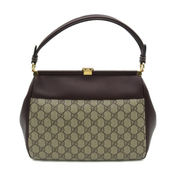 2101217766326 3 Gucci Gg Supreme Handbag Brown