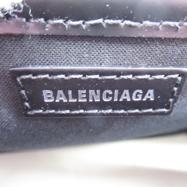 2101217766425 6 Balenciaga Blue Small Cabas Tote Bag Ivory Black