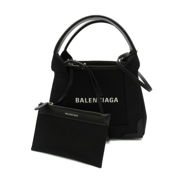 2101217766630 1 Balenciaga Cabas XS 2way Shoulder Bag Black