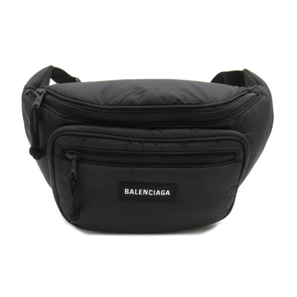 2101217766715 1 Balenciaga Explorer Belt Bag Polyamide Polyurethane Black