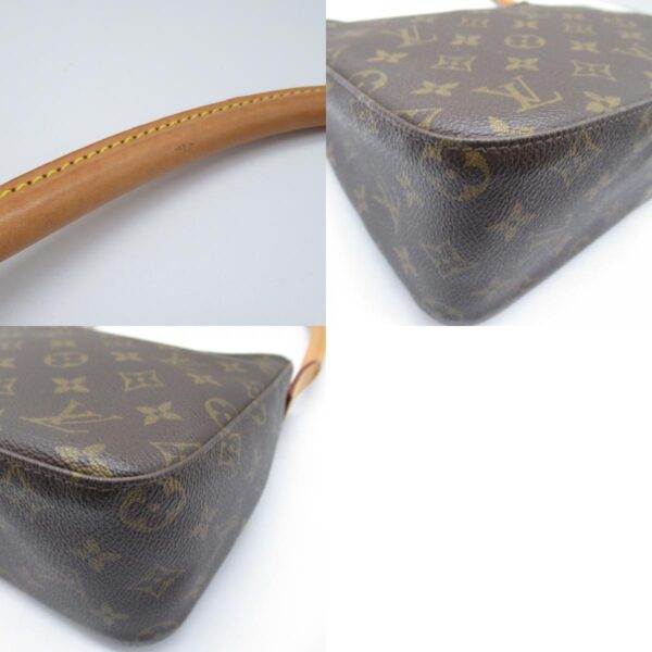 2101217769662 10c Louis Vuitton Looping MM Shoulder Bag Monogram Brown