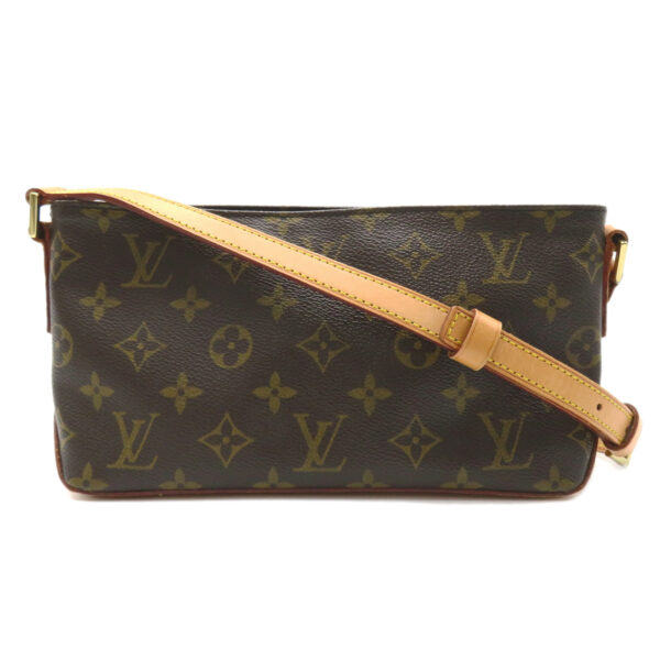 2101217769914 1 Louis Vuitton Trotter Shoulder Bag Monogram Brown