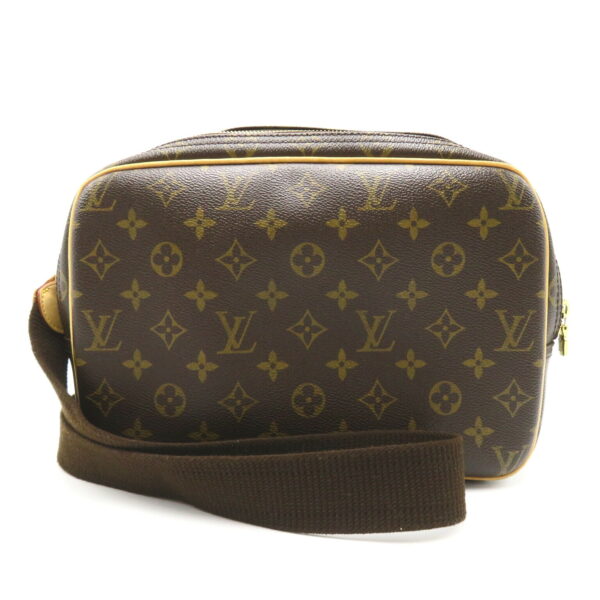 2101217769952 3 Louis Vuitton Reporter PM Shoulder Bag Monogram Brown