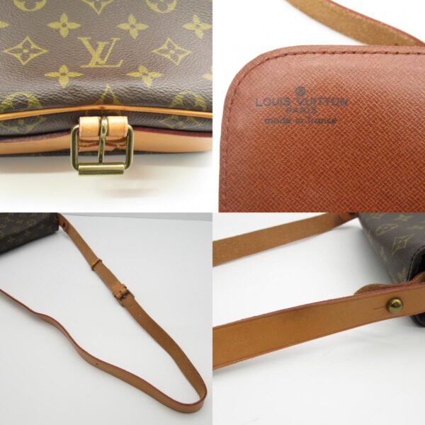 2101217770101 9c Louis Vuitton Cartesier 22 Monogram Shoulder Bag Brown