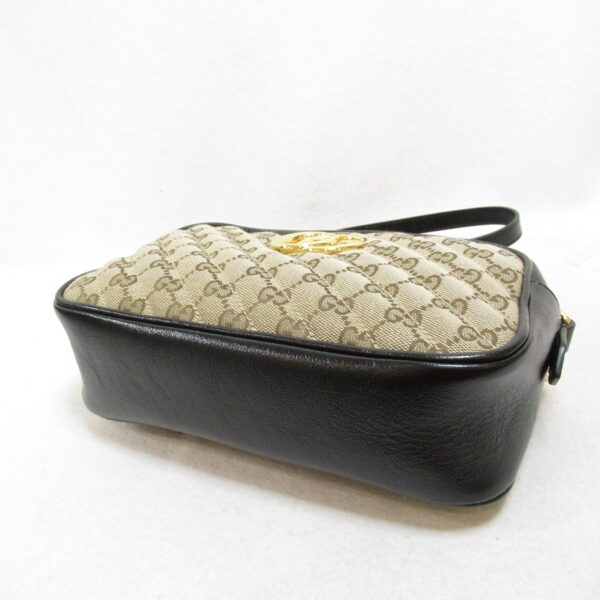 2101217770125 5 Gucci Gg Shoulder Bag Beige Black