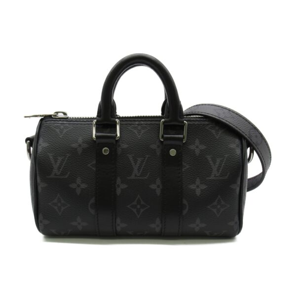 2101217770408 1 Louis Vuitton Keepall XS Bag Monogram Eclipse Black