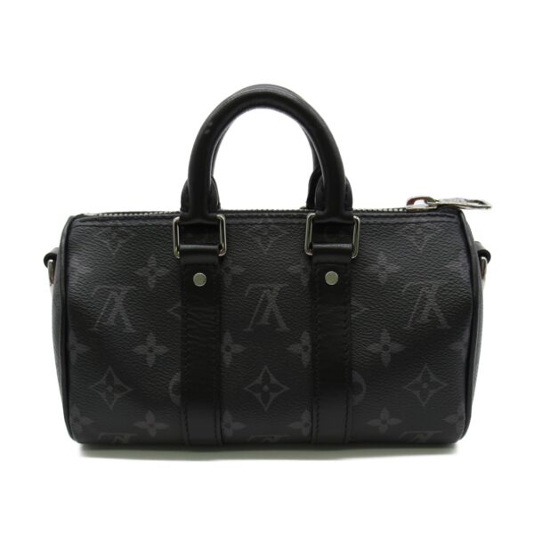 2101217770408 3 Louis Vuitton Keepall XS Bag Monogram Eclipse Black