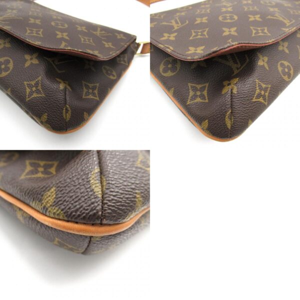 2101217770477 10c Louis Vuitton Musette Tango Short Shoulder Bag Monogram Brown