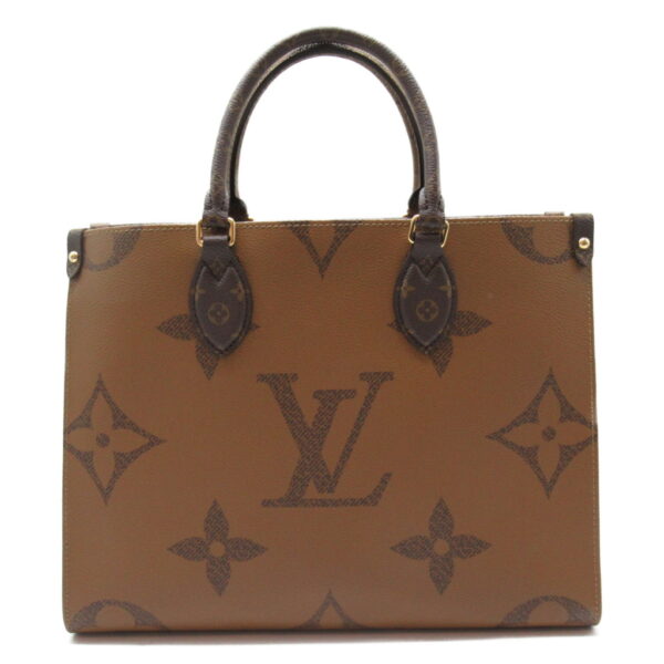 2101217770842 2 Louis Vuitton On the Go MM Tote Bag Monogram Giant Brown