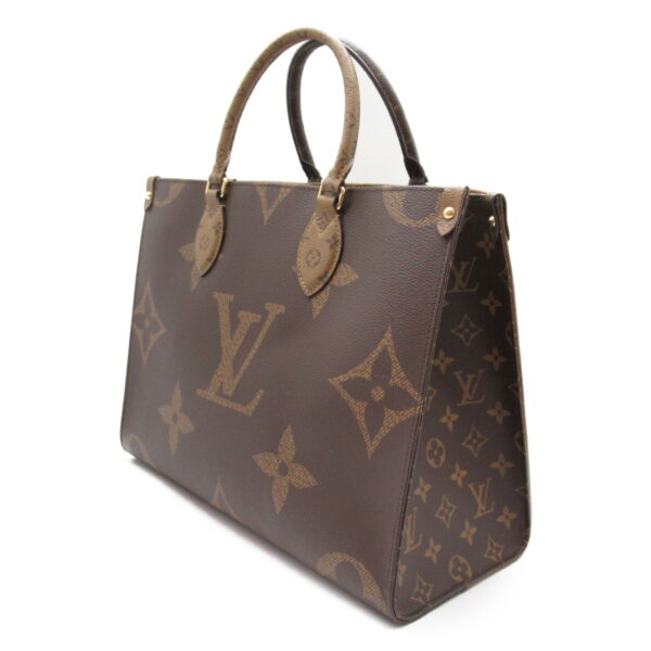 2101217770842 3 Louis Vuitton On the Go MM Tote Bag Monogram Giant Brown