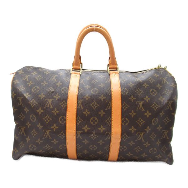 2101217772112 5 Louis Vuitton Keepall 45 Bag Monogram Brown