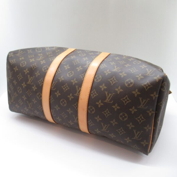 2101217772112 6 Louis Vuitton Keepall 45 Bag Monogram Brown