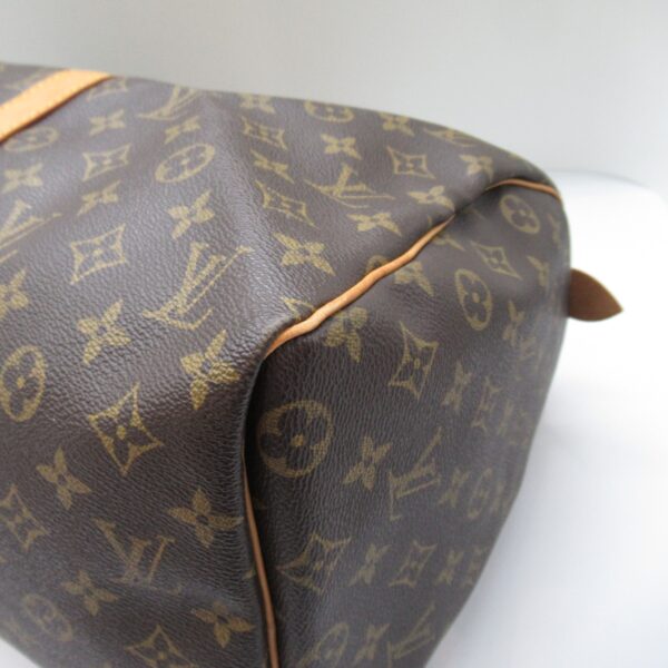 2101217772112 7 Louis Vuitton Keepall 45 Bag Monogram Brown