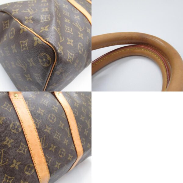 2101217772112 8c Louis Vuitton Keepall 45 Bag Monogram Brown