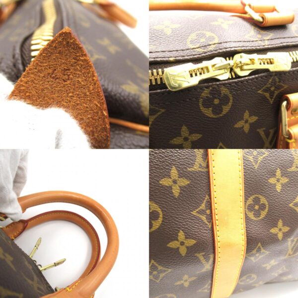 2101217772129 9c Louis Vuitton Keepall 45 Bag Monogram Brown