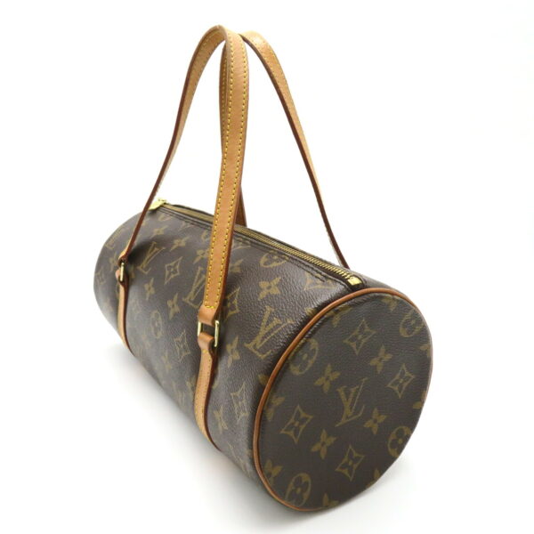 2101217772204 3 Louis Vuitton Papillon PM Handbag Monogram Brown