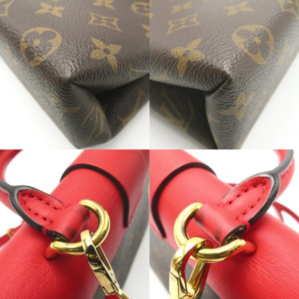 2101217772396 16c Louis Vuitton Locky BB 2way Shoulder Bag Monogram RedBrown