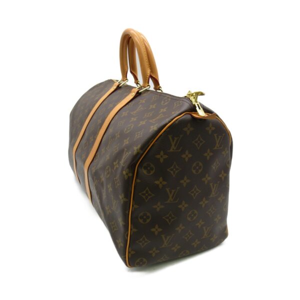 2101217772402 2 Louis Vuitton Keepall 45 Bag Monogram Brown