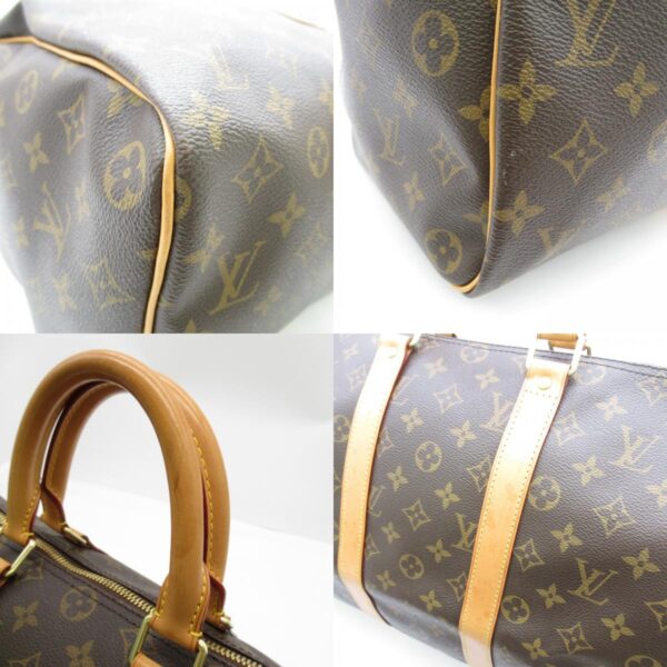 2101217772402 6c Louis Vuitton Keepall 45 Bag Monogram Brown