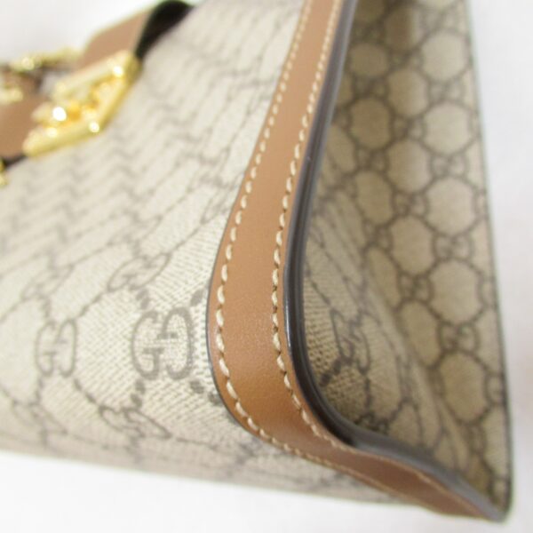 2101217772792 6 Gucci Chain Tote Bag Beige Brown