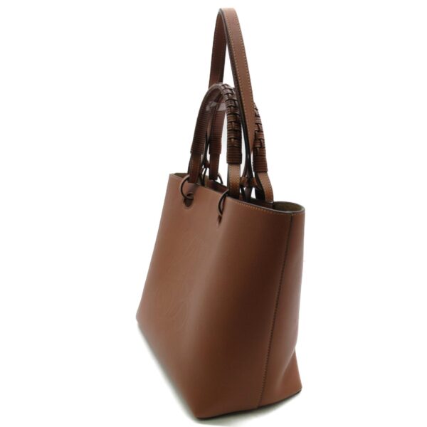 2101217772907 2 Loewe Anagram Small Leather Tote Bag Brown