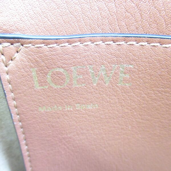 2101217772907 9 Loewe Anagram Small Leather Tote Bag Brown